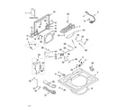 Kenmore Elite 11024082200 top and lid parts diagram