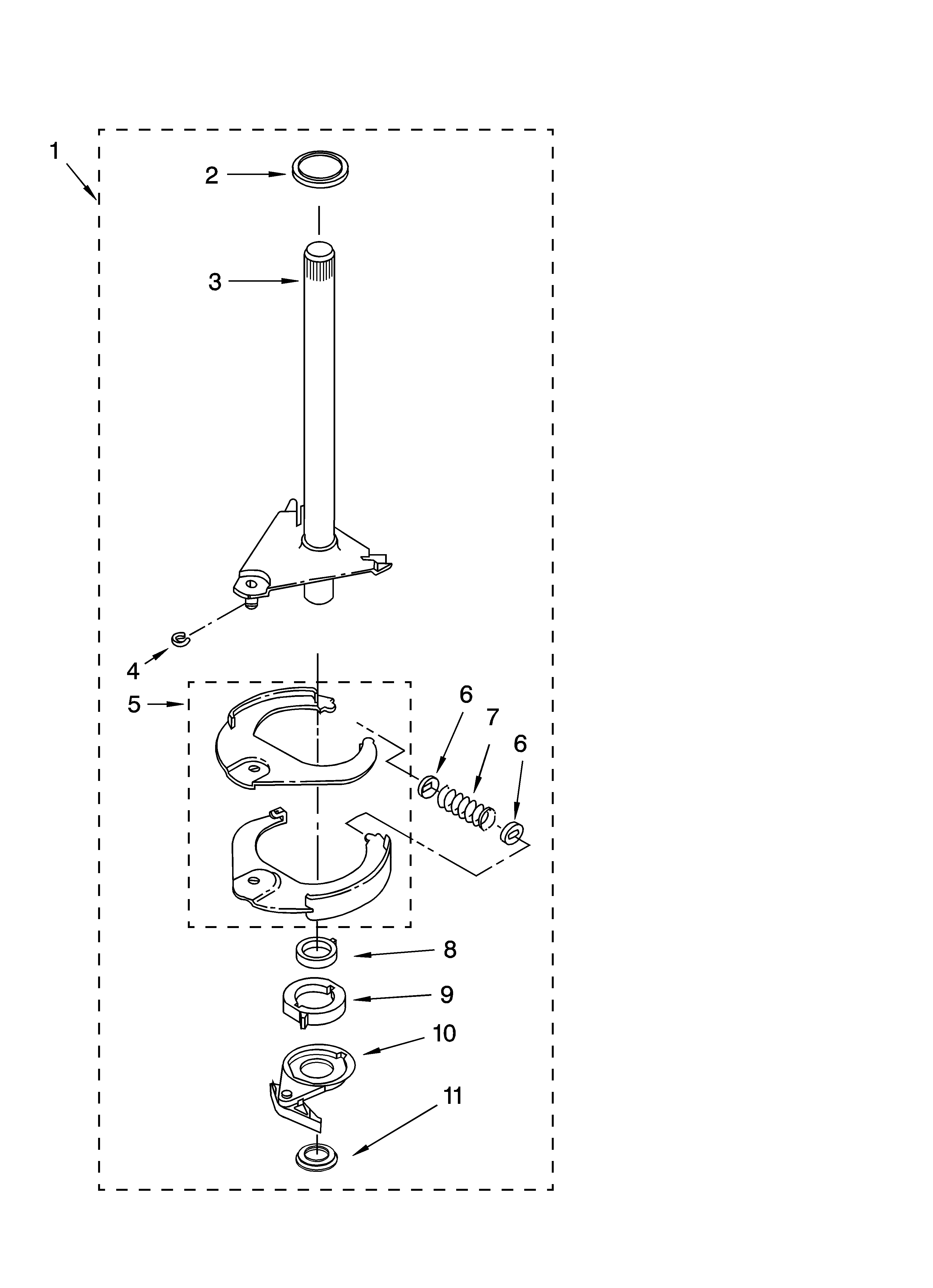 Brake and drive tube parts