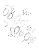 Door and latch parts