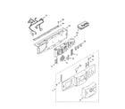 Kenmore Elite 11043902201 control panel parts diagram