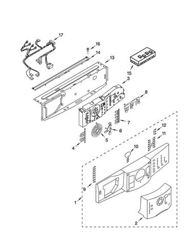 Control panel parts