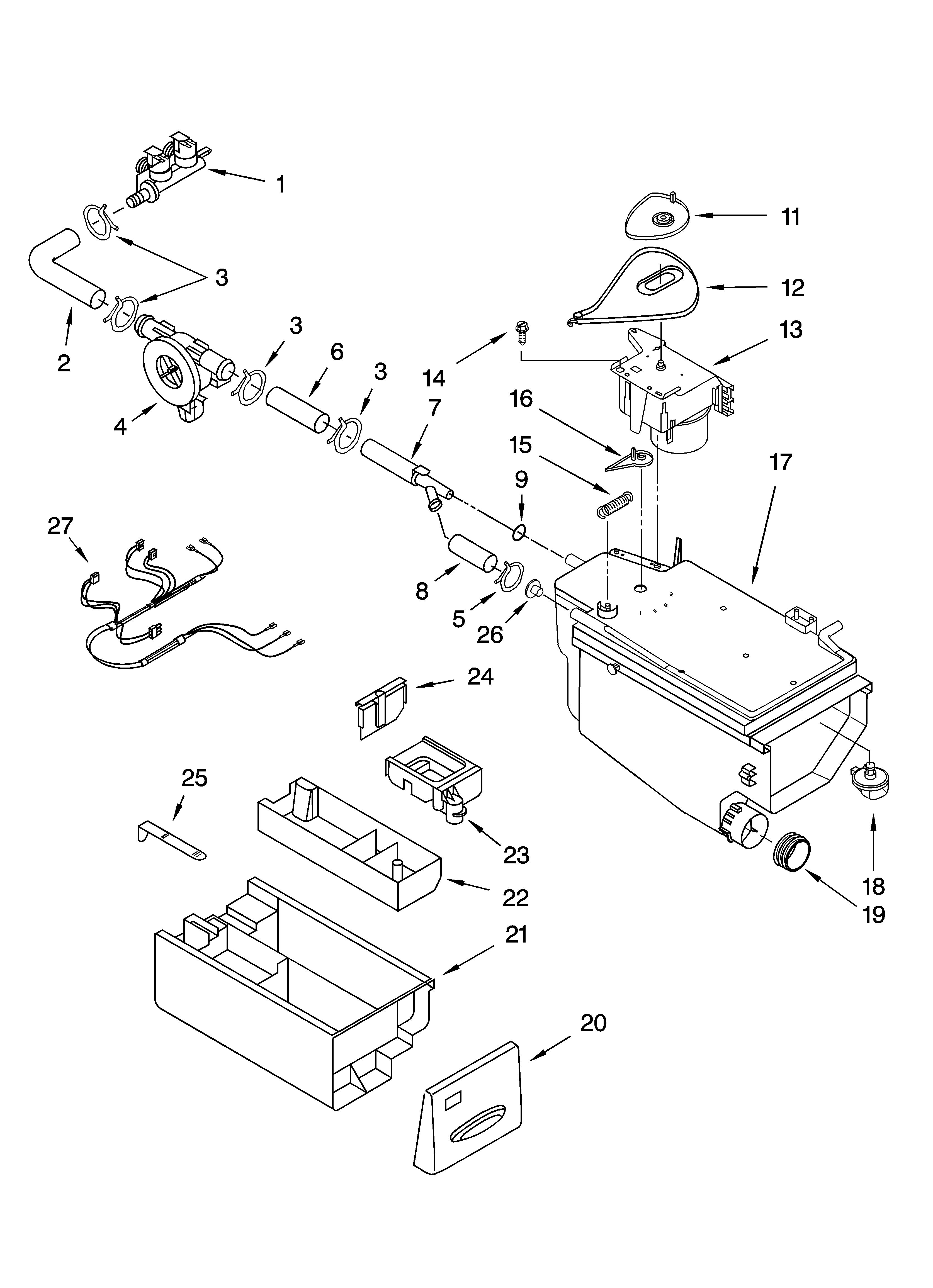 Dispenser parts