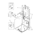 Kenmore 11084764300 dryer support and washer harness parts diagram