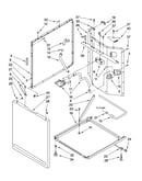 Washer cabinet parts