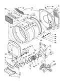 Dryer bulkhead parts