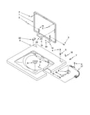Washer top and lid parts