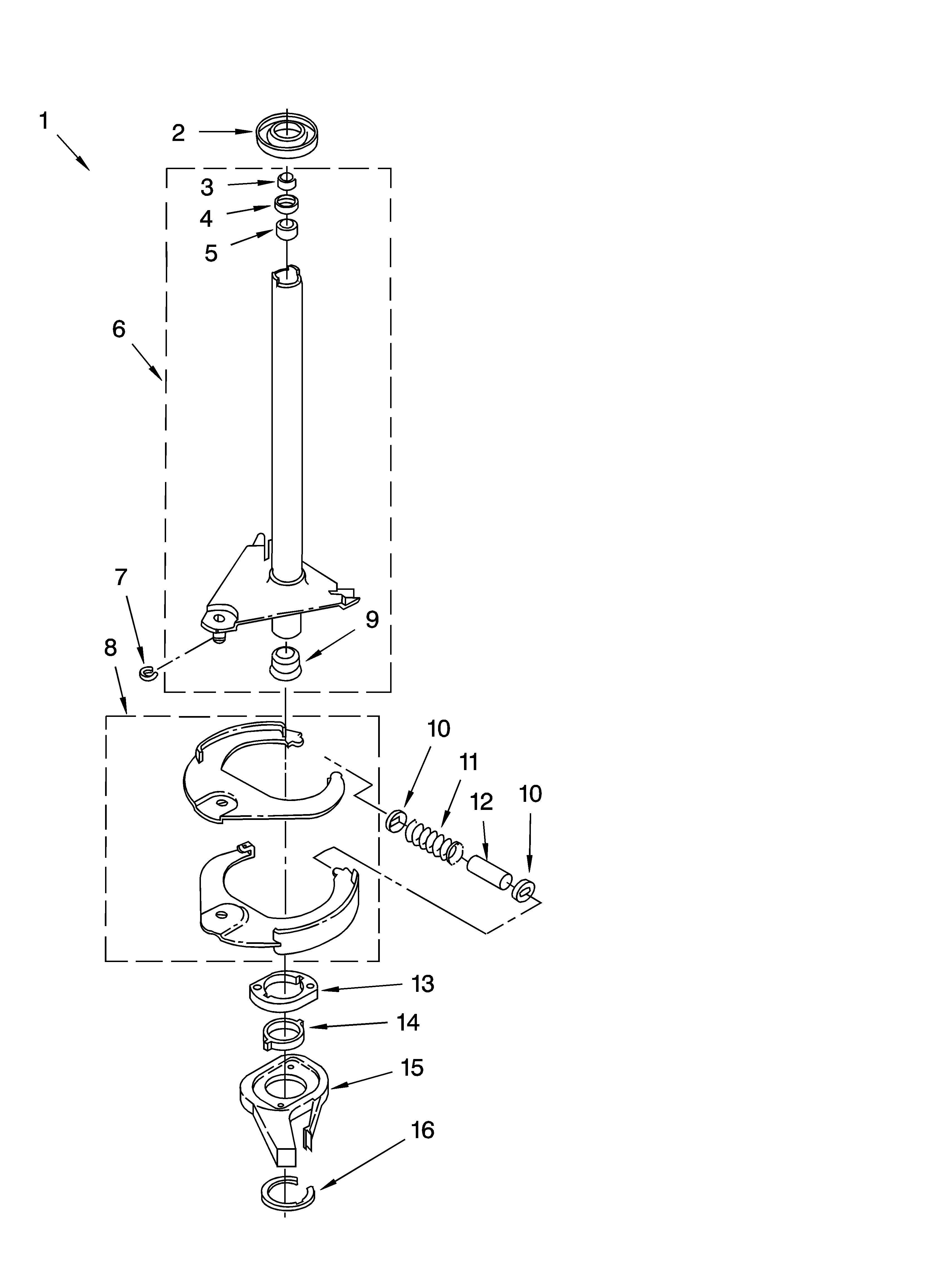 BRAKE AND DRIVE TUBE PARTS