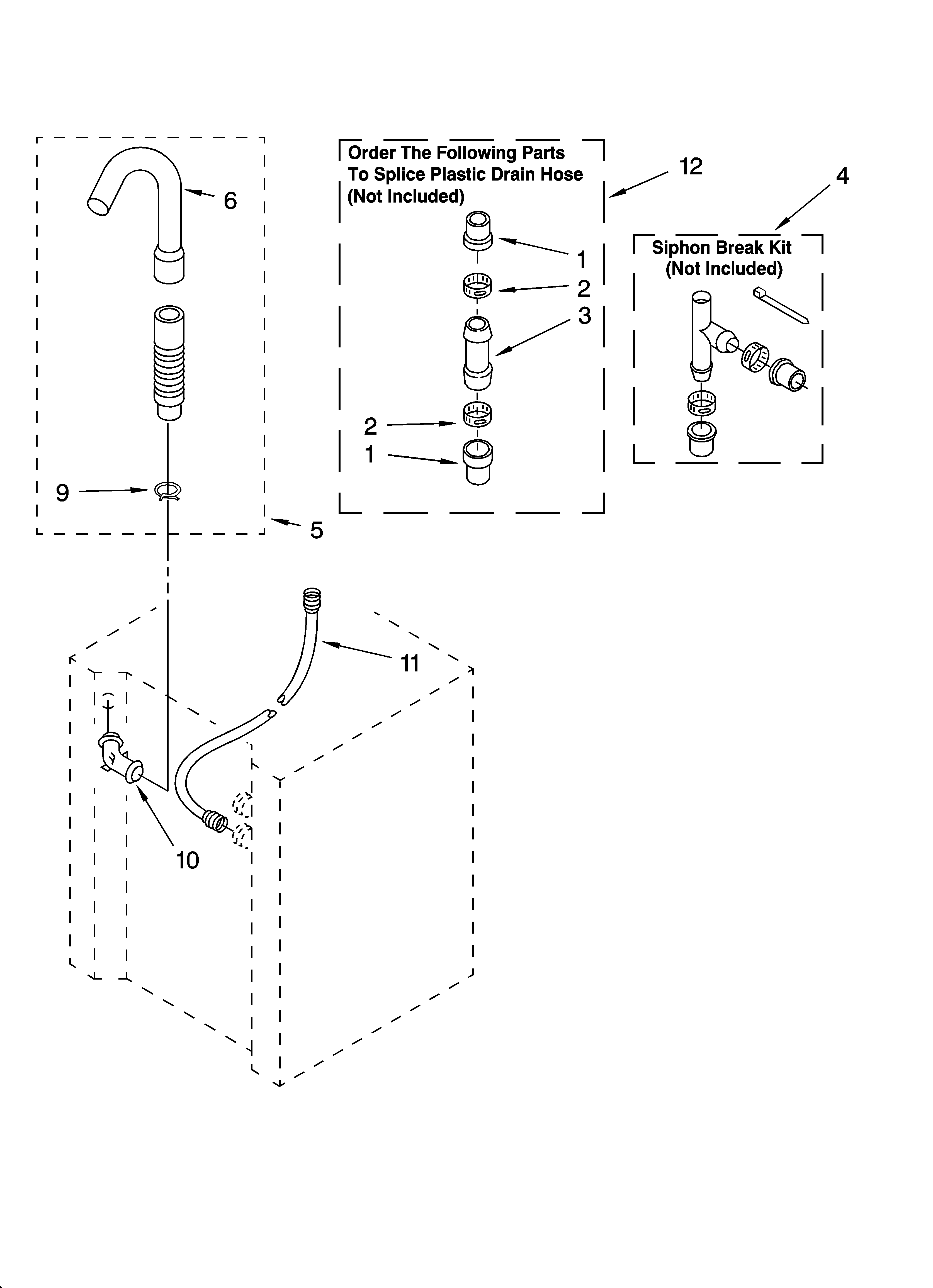 WASHER WATER SYSTEM PARTS