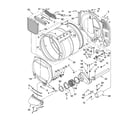 Kenmore 11094831300 bulkhead parts and  optional parts (not included) diagram