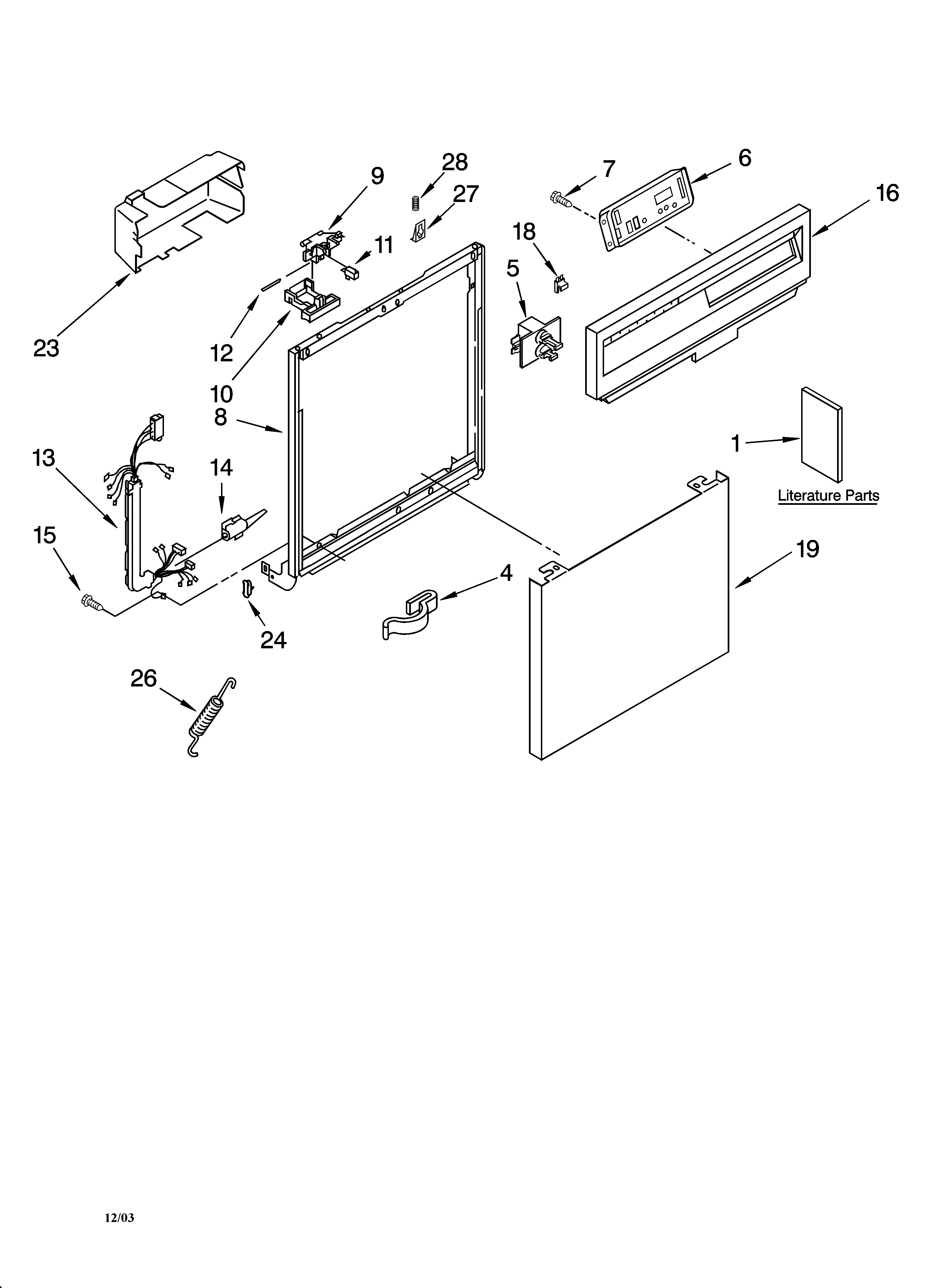 FRAME AND CONSOLE PARTS