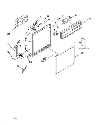 Frame and console parts