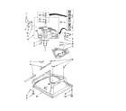 Kenmore 11024972300 machine base parts diagram