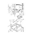 Kenmore 11024994300 machine base parts diagram