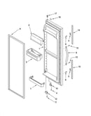 Refrigerator door parts