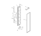 Kenmore 10644254400 freezer door parts diagram