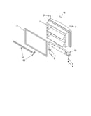 Freezer door parts