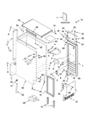 Cabinet liner and door parts