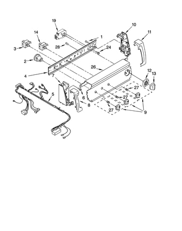 Control panel parts