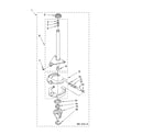 Kenmore 11022936101 brake and drive tube parts diagram
