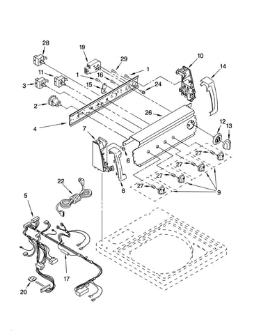 Control panel parts
