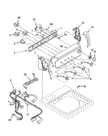 Control panel parts