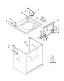 Top and cabinet parts