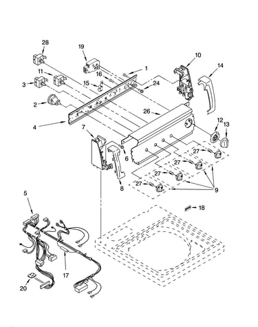 Control panel parts