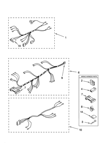 Wiring harness parts