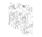 Kenmore 11060172002 cabinet parts diagram