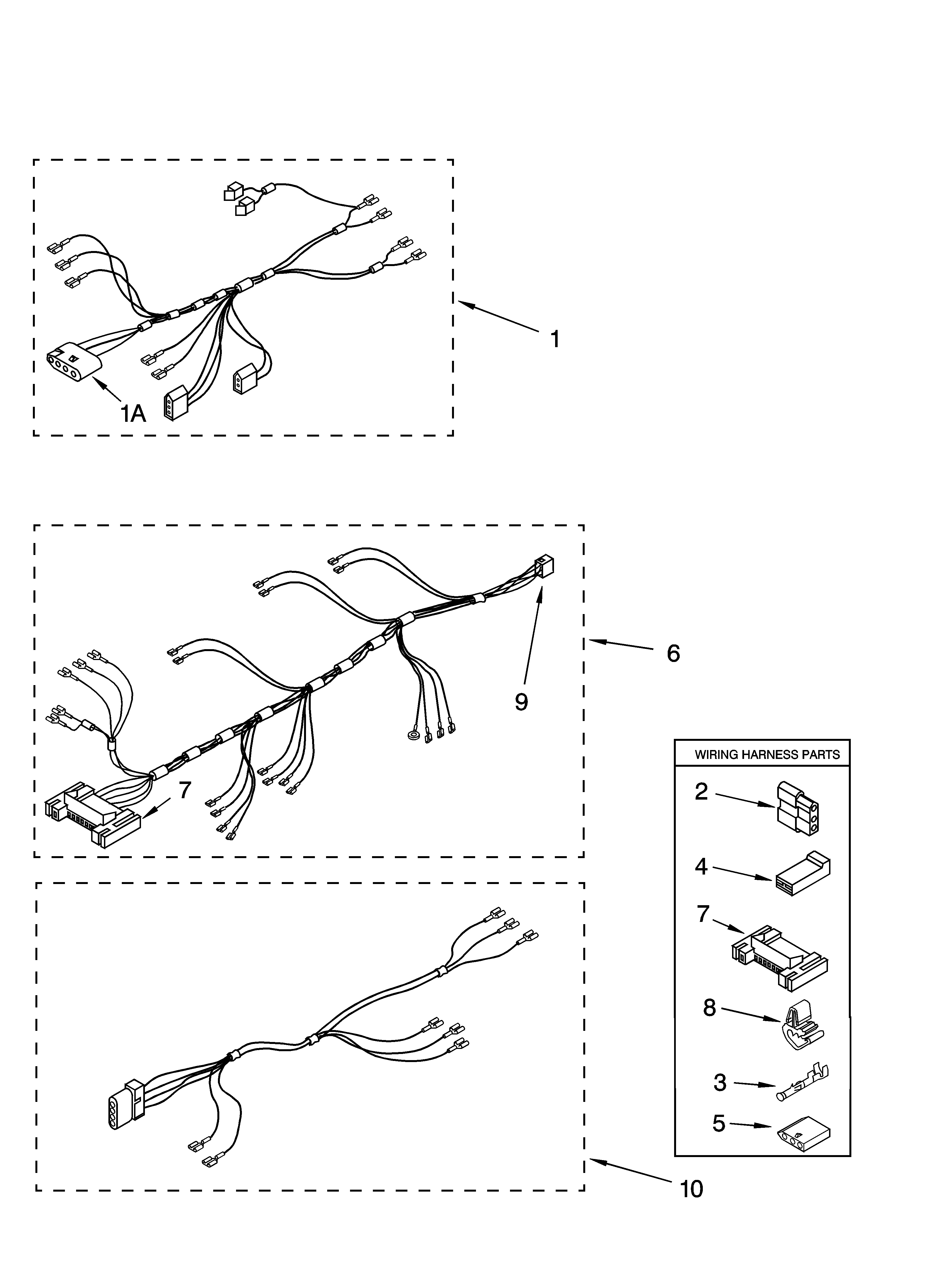 WIRING HARNESS PARTS