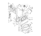 Kenmore 11062702102 cabinet parts diagram