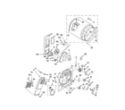 Kenmore 11062824102 bulkhead parts diagram