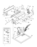 Top and console parts