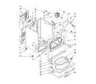 Kenmore 11064812201 cabinet parts diagram