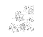 Kenmore 11064922201 bulkhead parts diagram