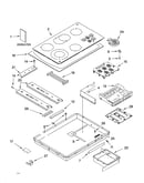 Cooktop parts, miscellaneous parts