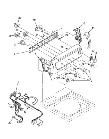Control panel parts
