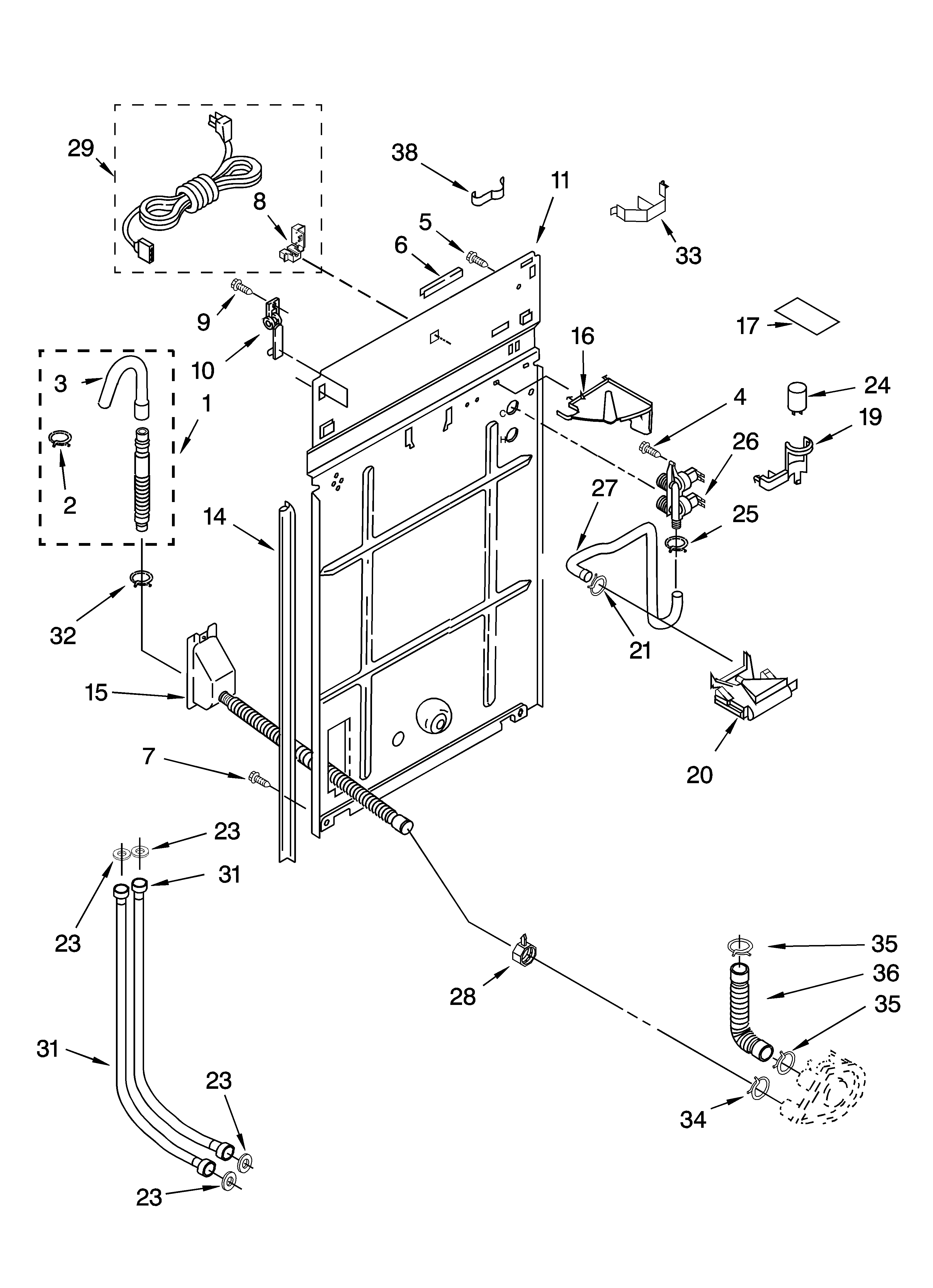 REAR PANEL PARTS