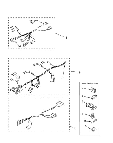 Wiring harness parts