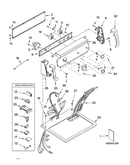 Top and console parts