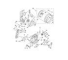 Kenmore 11074712201 bulkhead parts diagram