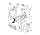 Kenmore 11074812201 cabinet parts diagram