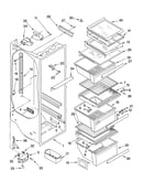 Refrigerator liner parts