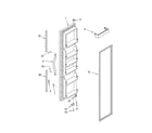 Kenmore 10644552401 freezer door parts diagram