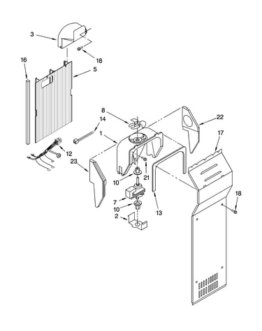 Air flow parts