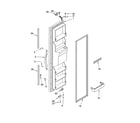 Kenmore 10653092300 freezer door parts diagram