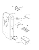 Freezer liner parts