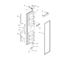 Kenmore 10653232300 freezer door parts diagram