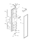 Freezer door parts