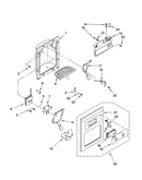 Dispenser front parts